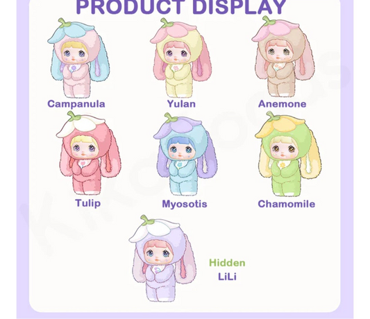 Nommi Garden rabbit plush pendant blindbox