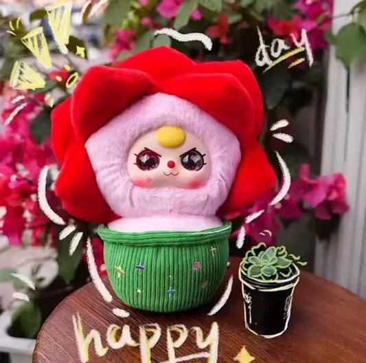 Babythree A small flower series plush pendant blindbox