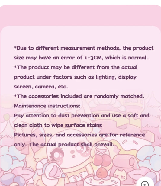 Liila's chef kitten plush pendant