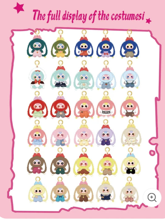 Babythree macaron v2 plush pendant blindbox