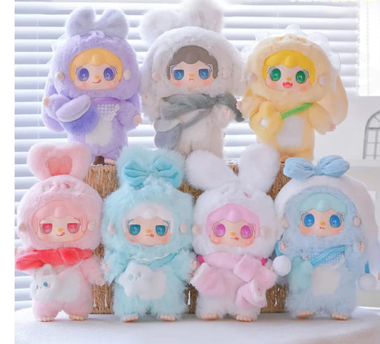 Yooki v3 warm winter bunny plush pendant blindbox