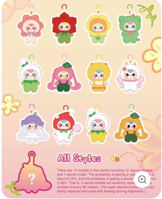 Babythree Where is spring? plush pendant